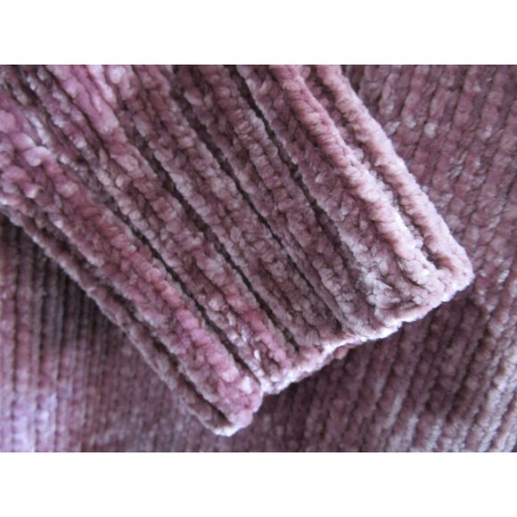 Orvis Chenille Tunic Style Sweater New With Tags Ladies XL Mauve Rib Knit Cuffs, - Picture 7 of 16
